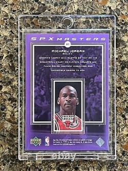 Michael Jordan 1999-2000 Upper Deck SPx Masters Refractor M1 Rare SSP Bulls MJ23