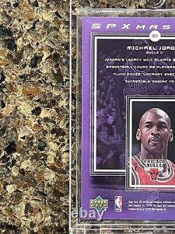 Michael Jordan 1999-2000 Upper Deck SPx Masters Refractor M1 Rare SSP Bulls MJ23