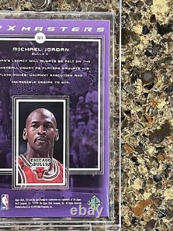 Michael Jordan 1999-2000 Upper Deck SPx Masters Refractor M1 Rare SSP Bulls MJ23