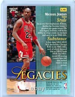 Michael Jordan 1999 Topps Legacies Holo Super Rare Sp Insert # 15