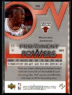 Michael Jordan 2003-04 Upper Deck Finite #293 373/500 SKUJ9649