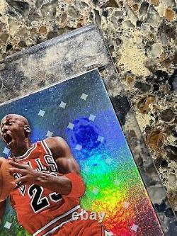 Michael Jordan 2006 Upper Deck NBA Reflections Refractor #14 Bulls Rare Mint SSP