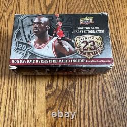 Michael Jordan 2009 Legacy 50 Cards Plus 1 Oversized Card Upper Deck UNOPENED