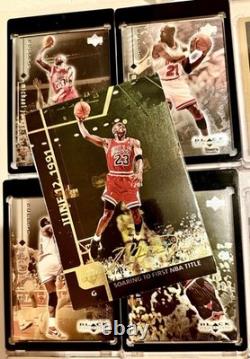 Michael Jordan 22 Card Lot 90's Inserts, Black Diamond MVP All-Star Bulls NBA