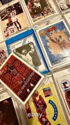 Michael Jordan 22 Card Lot 90's Inserts, Black Diamond MVP All-Star Bulls NBA