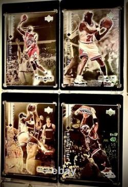 Michael Jordan 22 Card Lot 90's Inserts, Black Diamond MVP All-Star Bulls NBA