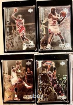 Michael Jordan 22 Card Lot 90's Inserts, Black Diamond MVP All-Star Bulls NBA