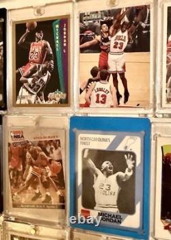 Michael Jordan 22 Card Lot 90's Inserts, Black Diamond MVP All-Star Bulls NBA
