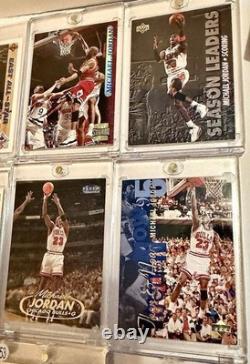 Michael Jordan 22 Card Lot 90's Inserts, Black Diamond MVP All-Star Bulls NBA