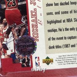 Michael Jordan #23 Signed Trading Card Chicago Bulls Autographed COA Hologram