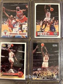 Michael Jordan? 50X Card Lot Base NO DUPES Upper Deck Fleer Topps Hoops