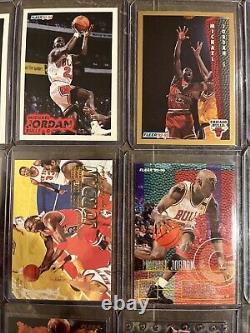 Michael Jordan? 50X Card Lot Base NO DUPES Upper Deck Fleer Topps Hoops