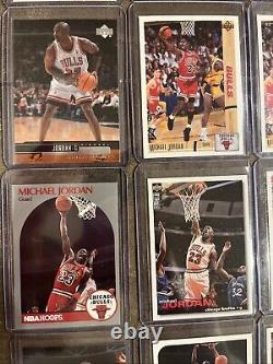 Michael Jordan? 50X Card Lot Base NO DUPES Upper Deck Fleer Topps Hoops