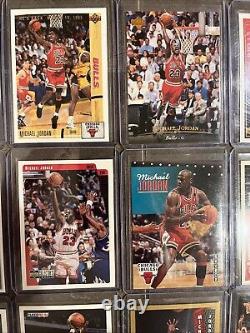 Michael Jordan? 50X Card Lot Base NO DUPES Upper Deck Fleer Topps Hoops