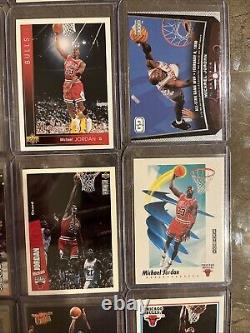 Michael Jordan? 50X Card Lot Base NO DUPES Upper Deck Fleer Topps Hoops