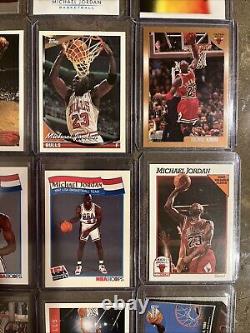 Michael Jordan? 50X Card Lot Base NO DUPES Upper Deck Fleer Topps Hoops