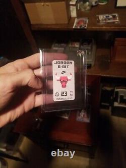 Michael Jordan 8 Bit Card 1984 bullseye mnt & Nintendo MJ v LB rare