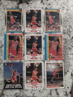 Michael Jordan 9 Card Lot