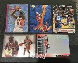 Michael Jordan 90s Premium Nba Card Foil Holo Lot Hot List Living Legends Gold