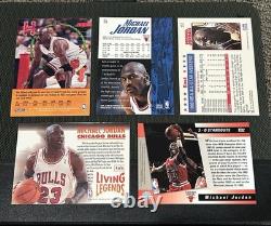 Michael Jordan 90s Premium Nba Card Foil Holo Lot Hot List Living Legends Gold