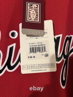 Michael Jordan Authentic Mitchell & Ness Jersey Lot Size 52