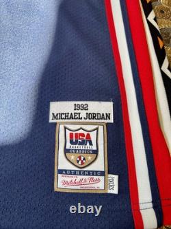 Michael Jordan Authentic Mitchell & Ness Jersey Lot Size 52