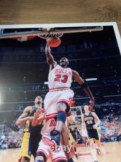 Michael Jordan Authentic Original Photo Kodak Photograph DUNKING VERY RARE