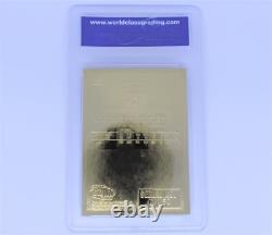 Michael Jordan Autograph Red Holo Refractor NBA Bulls Grade 10 Gem Mint