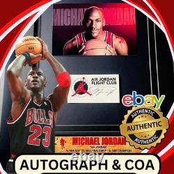 Michael Jordan Autograph Signature Signed Chicago Bulls