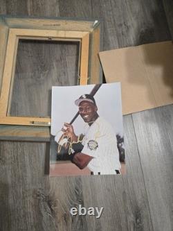 Michael Jordan Autographed 8 X 11photo White Sox Signed In Gold Pen Rare