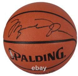 Michael Jordan Autographed Chicago Bulls Authentic Spalding Basketball UDA