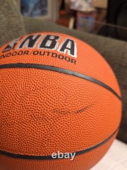 Michael Jordan Autographed Hand Signed Basketball FADED