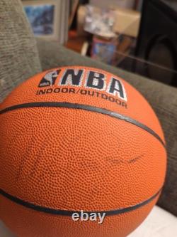 Michael Jordan Autographed Hand Signed Basketball FADED