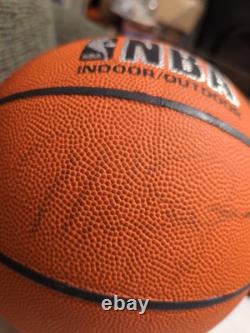 Michael Jordan Autographed Hand Signed Basketball FADED