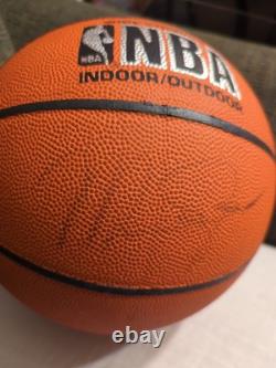 Michael Jordan Autographed Hand Signed Basketball FADED