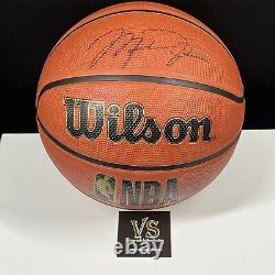 Michael Jordan Autographed Hand Signed Wilson Basketball NBA HOLOGRAM COA