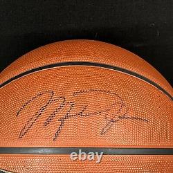 Michael Jordan Autographed Hand Signed Wilson Basketball NBA HOLOGRAM COA