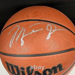 Michael Jordan Autographed Hand Signed Wilson Basketball NBA HOLOGRAM COA