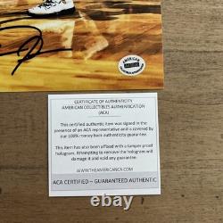 Michael Jordan Autographed Photo 8x10 Chicago Bulls with Shaq in pic COA Hologram