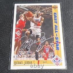 Michael Jordan Autographed Signed Chicago Bulls Sports Card Authentic Coa