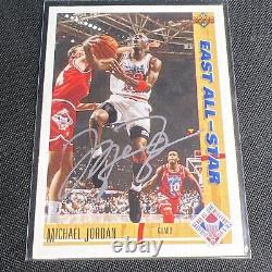 Michael Jordan Autographed Signed Chicago Bulls Sports Card Authentic Coa