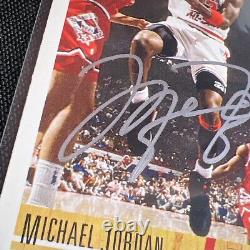 Michael Jordan Autographed Signed Chicago Bulls Sports Card Authentic Coa