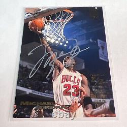 Michael Jordan Autographed Signed Chicago Bulls Sports Card Authenticity Coa