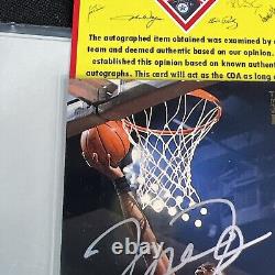 Michael Jordan Autographed Signed Chicago Bulls Sports Card Authenticity Coa