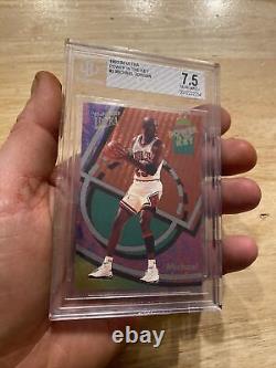Michael Jordan BGS 7.5 Insert Collector Card Power Key 1993 Ultra Basketball WOW