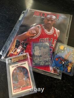 Michael Jordan BGS 9.5 Gem Mint Lot Hoops #200 Beckett 1995 Fanimation AW4