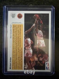 Michael Jordan BGS 9.5 Gem Mint Lot Hoops #200 Beckett 1995 Fanimation AW4