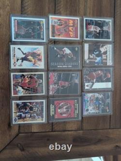 Michael Jordan Basketball And Baseball Card Lot. 61 Cards In Total