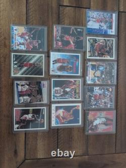 Michael Jordan Basketball And Baseball Card Lot. 61 Cards In Total
