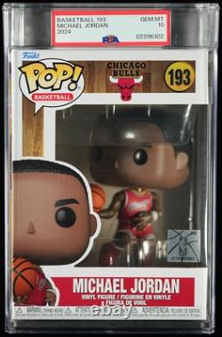 Michael Jordan Basketball Chicago Bulls 193 Funko Pop! PSA 10 GEM MINT